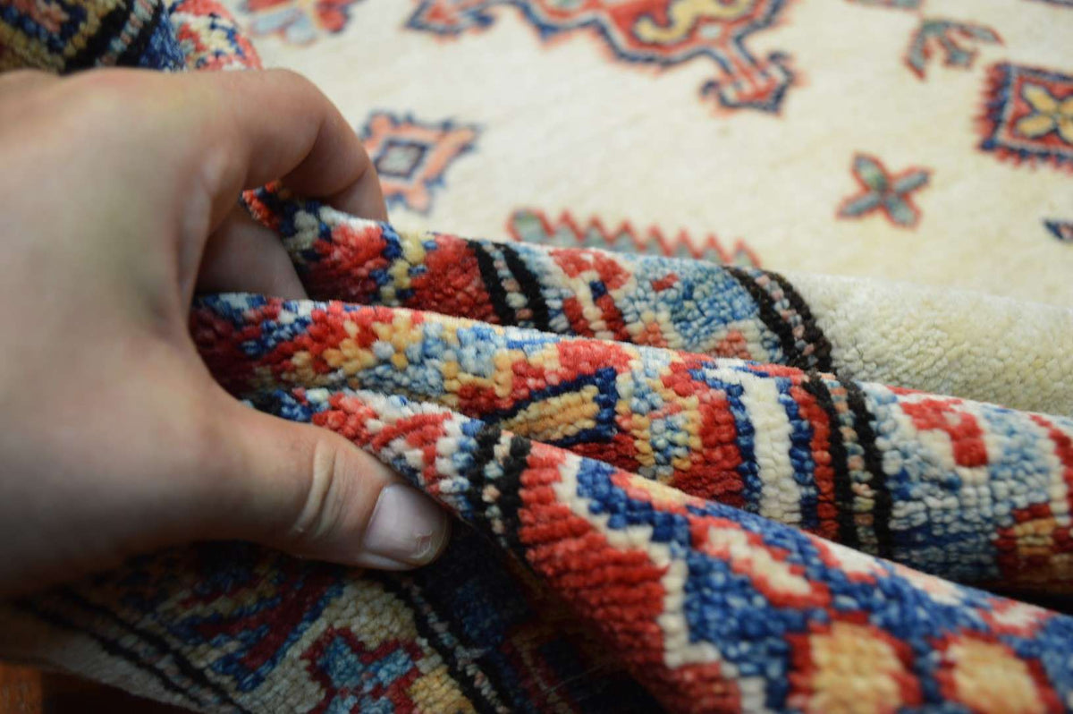 6' 1" x 7' 9" Pakistan Kazak Rug image 10