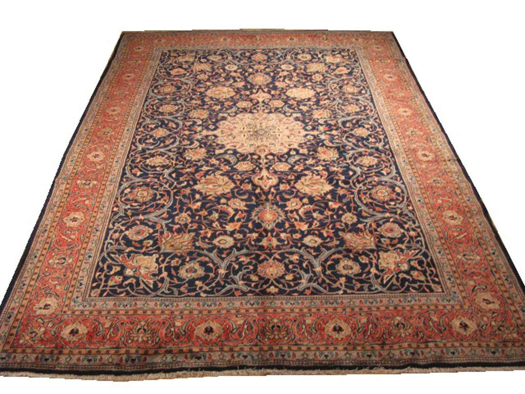 8' 0" x 11' 6" Persian Sarouk Rug image 0