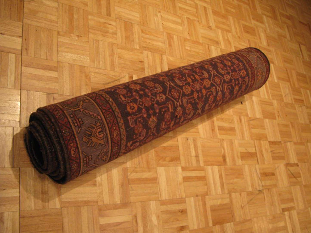4' 6" x 10' 8" Persian Bijar Runner image 11