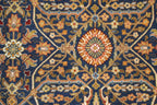 8' 1" x 8' 1" India Agra Square Rug image 4