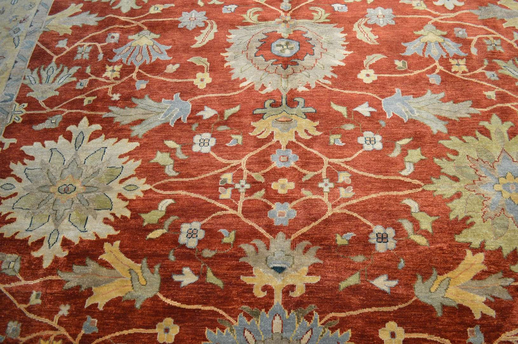 10' 0" x 13' 7" India Mahal Rug image 5