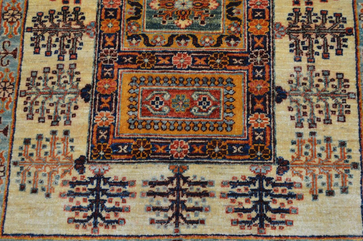 6' 8" x 9' 3" Pakistan Barjasta Rug image 4