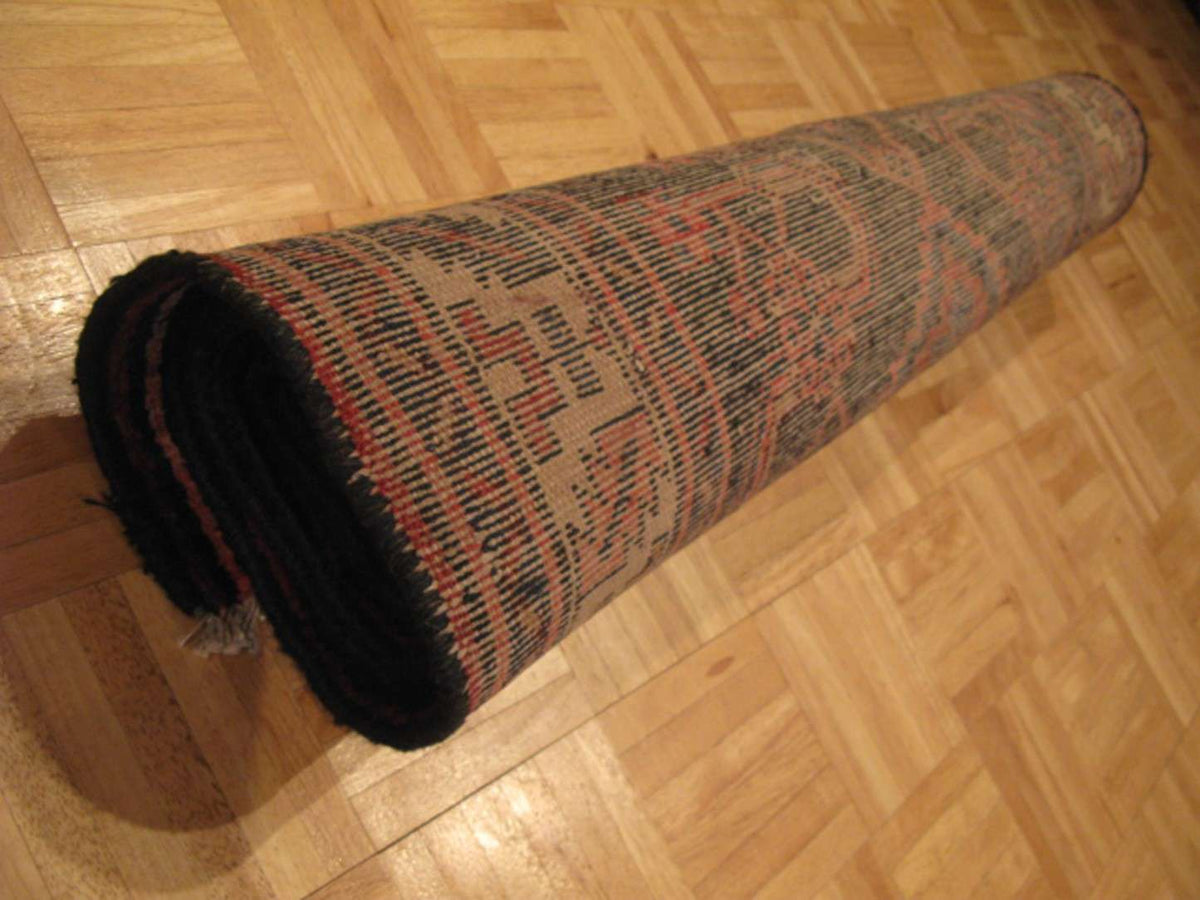 3' 5" x 9' 2" Persian Hosseinabad Runner image 11