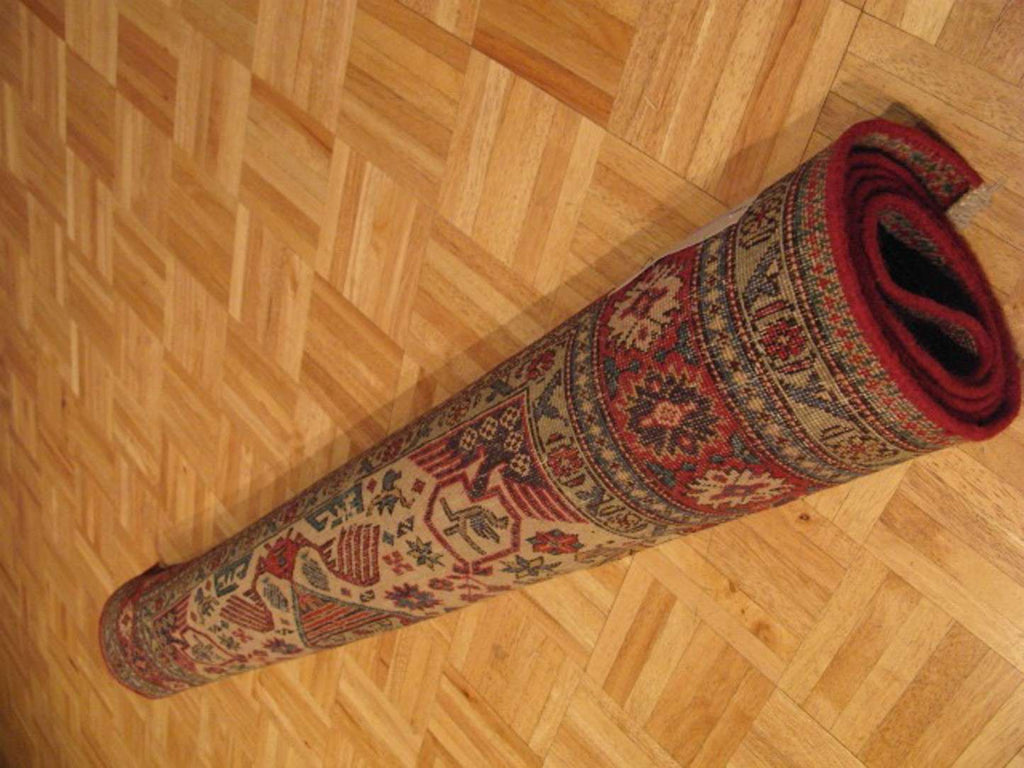 4' 8" x 6' 7" Persian Ardabil Rug image 11