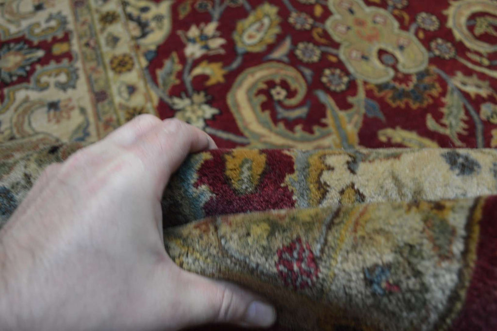 5' 8" x 9' 0" India Tabriz Rug image 3