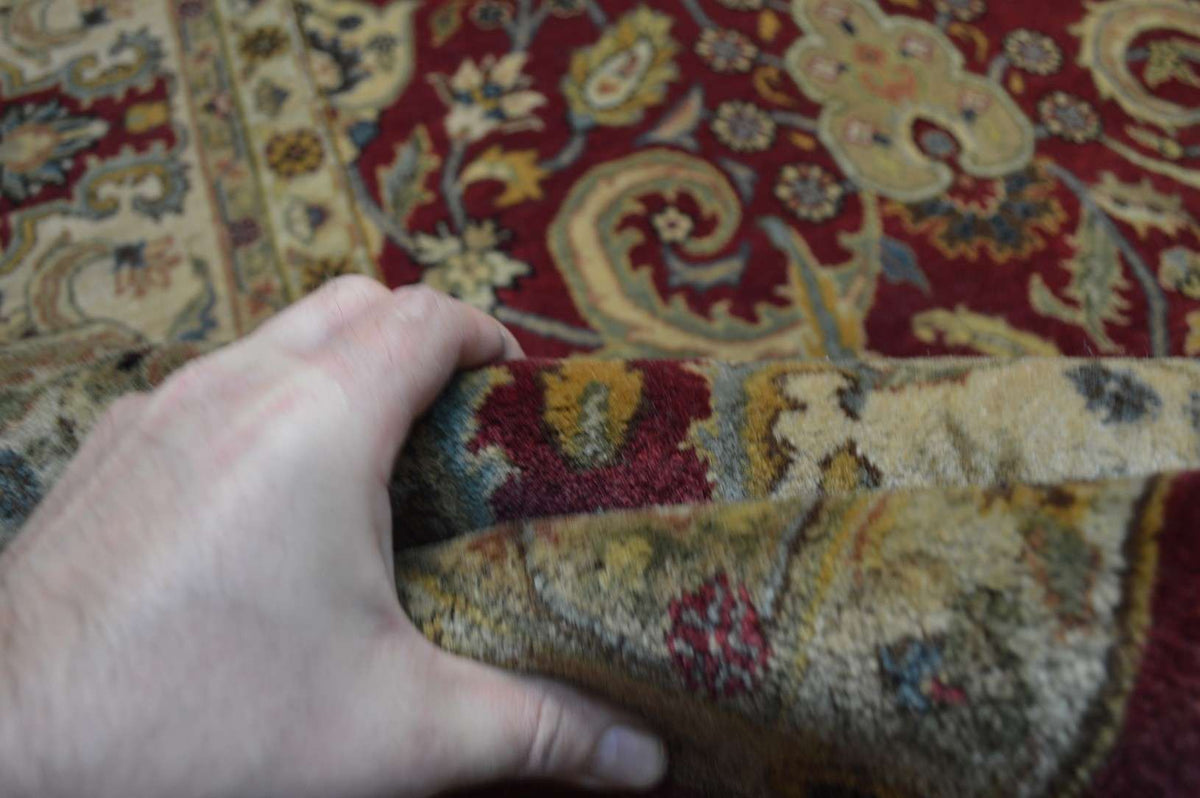 5' 8" x 9' 0" India Tabriz Rug image 3