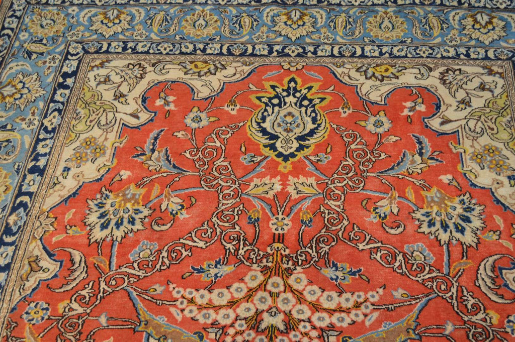 6' 3" x 9' 5" Persian Mohtasham Rug image 7