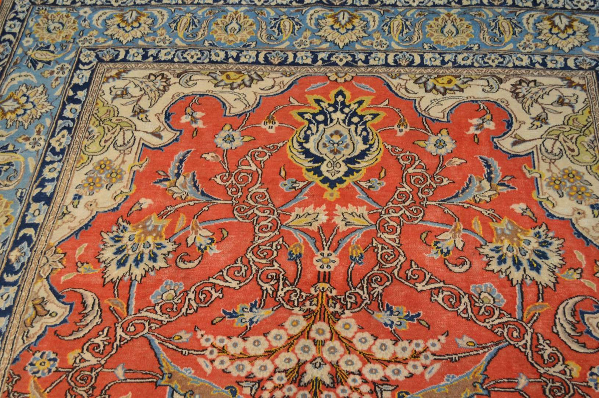 6' 3" x 9' 5" Persian Mohtasham Rug image 7