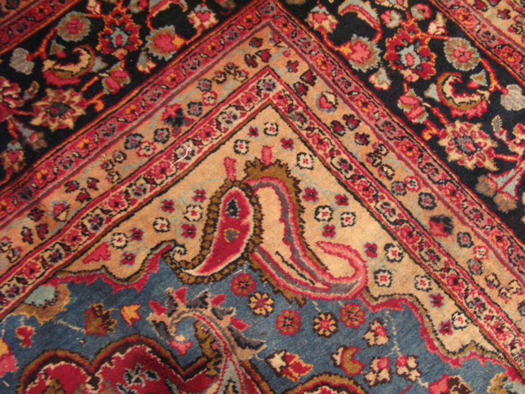 9' 5" x 12' 7" Persian Mashhad Rug image 8