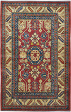 3' 8" x 5' 8" Pakistan Kazak Rug image 0