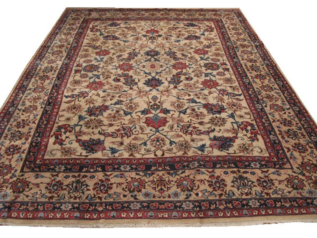 8' 2" x 11' 5" Persian Tabriz Rug image 0