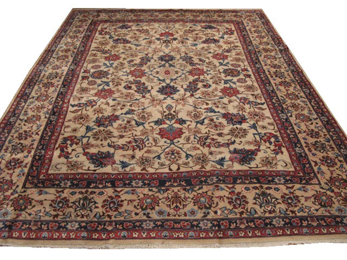 8' 2" x 11' 5" Persian Tabriz Rug image 0