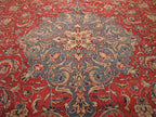 9' 8" x 13' 1" Persian Sarouk Rug image 3