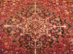 7' 3" x 10' 4" Persian Heriz Rug image 3