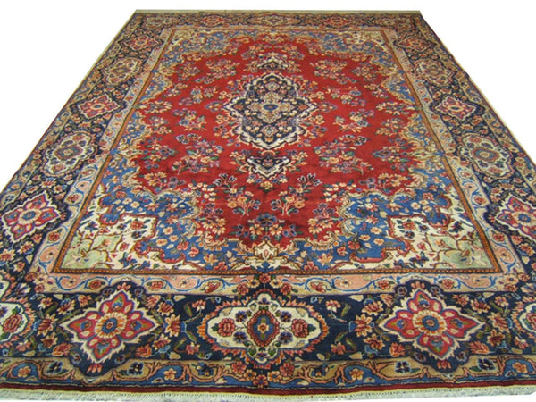 9' 1" x 13' 7" Persian Lavar Rug image 1
