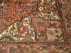 8' 1" x 11' 0" Persian Heriz Rug image 10