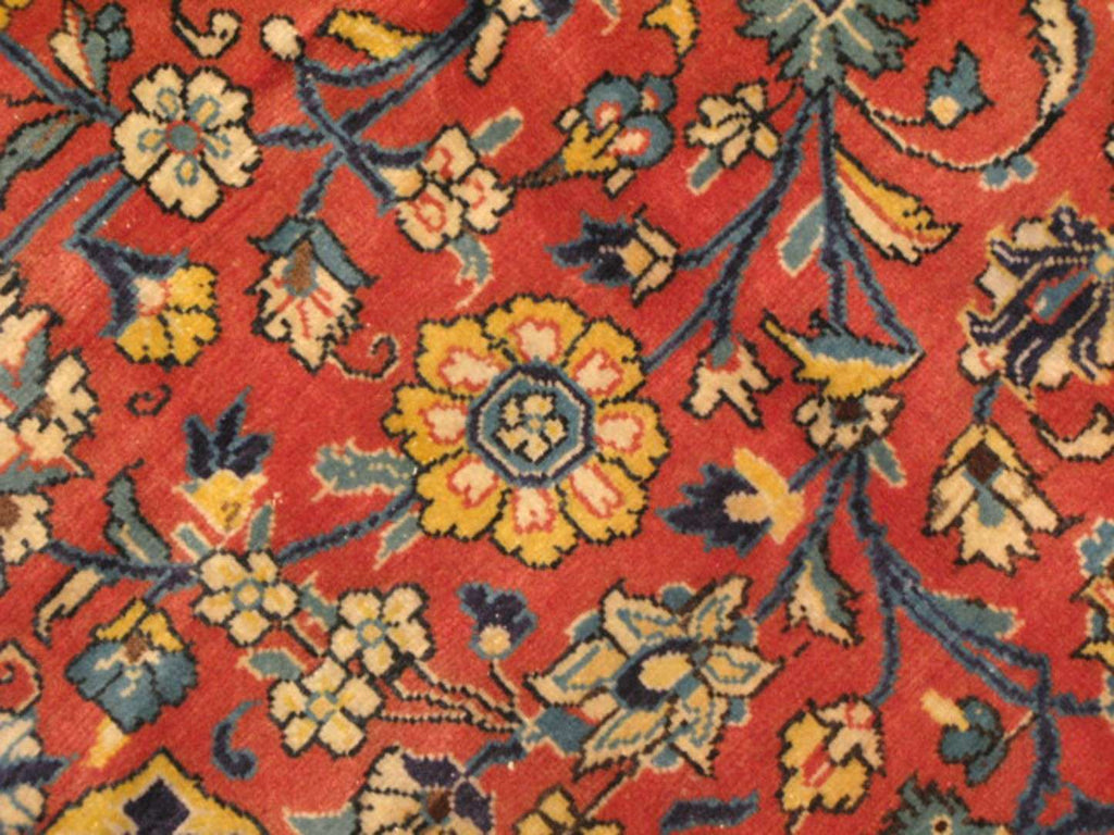 6' 7" x 10' 7" Persian Qum Rug image 7