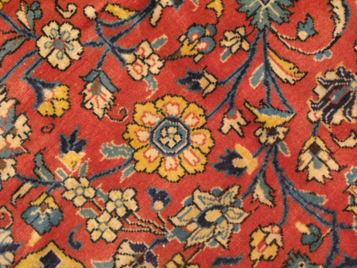 6' 7" x 10' 7" Persian Qum Rug image 7