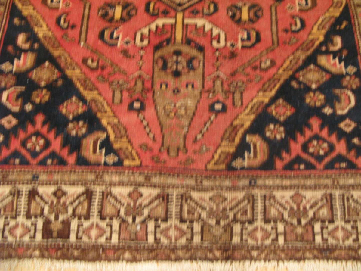 4' 3" x 6' 1" Vintage Zanjan Rug image 10
