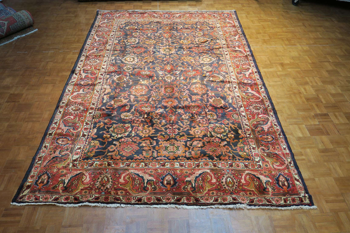 7' 4" x 10' 10" Persian Hamadan Rug image 11
