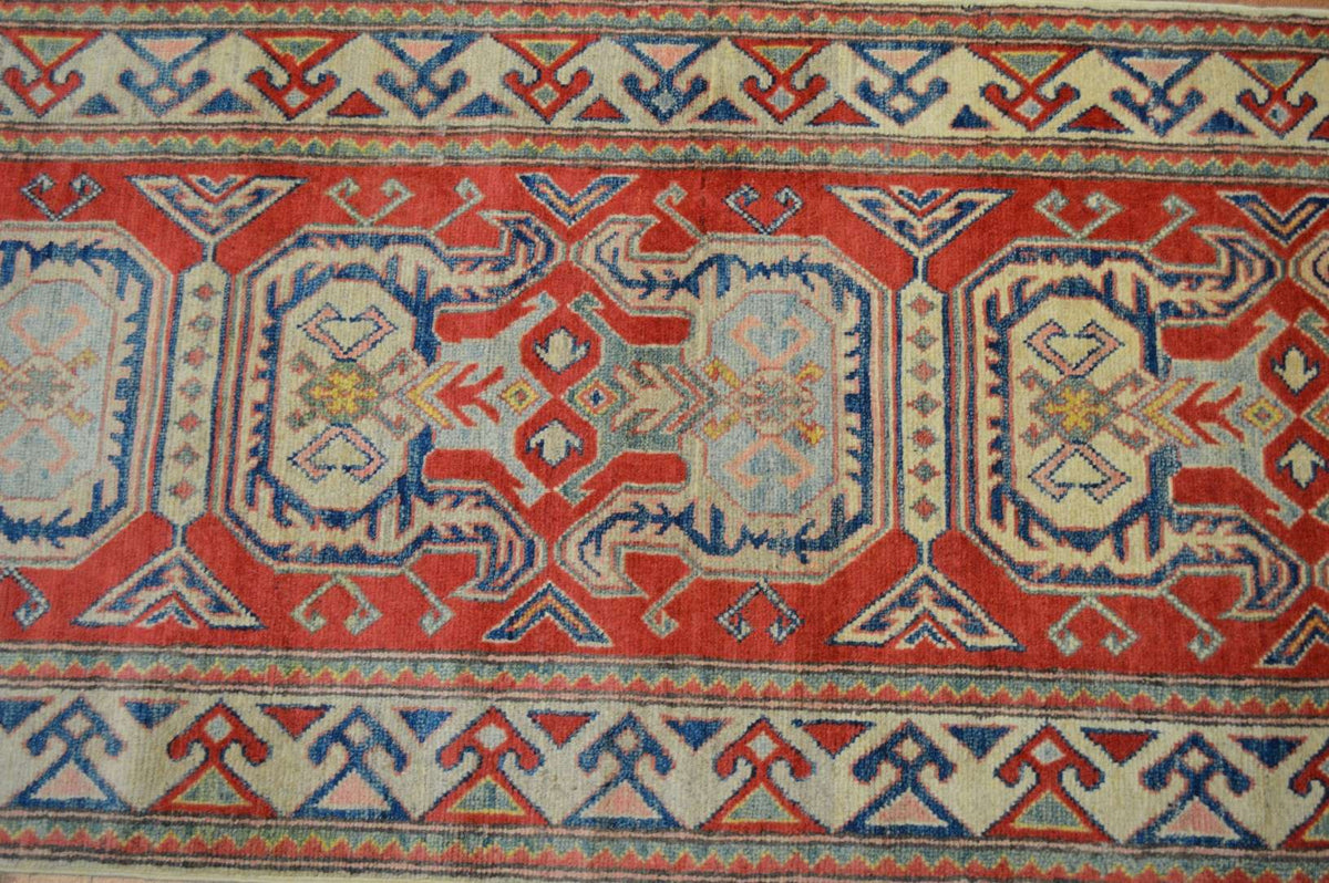 2' 7" x 9' 7" Pakistan Kazak Runner image 5