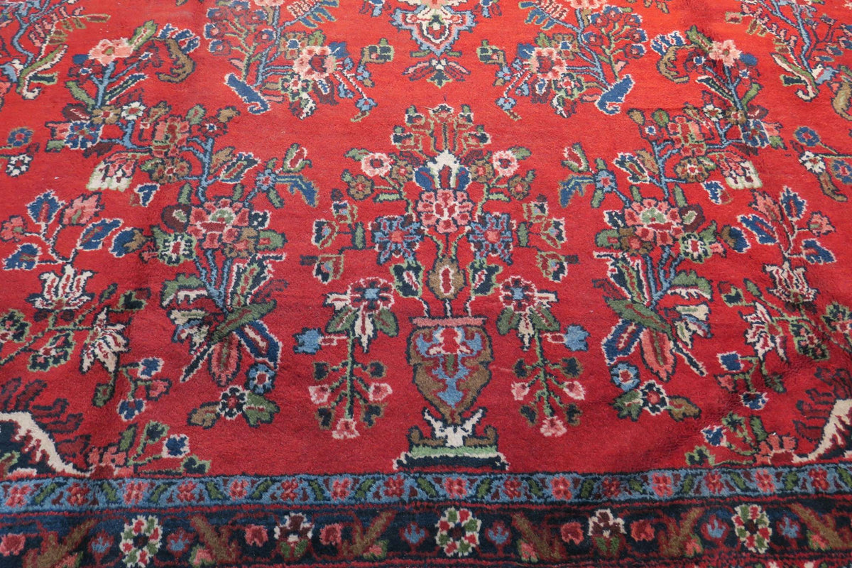 10' 5" x 13' 7" Persian Hamadan Rug image 9