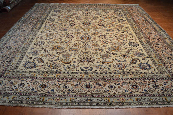 11' 3" x 13' 5" Persian Tabriz Rug image 1