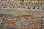 7' 9" x 10' 2" India Agra Rug image 12