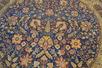 8' 1" x 8' 1" India Agra Round Rug image 3