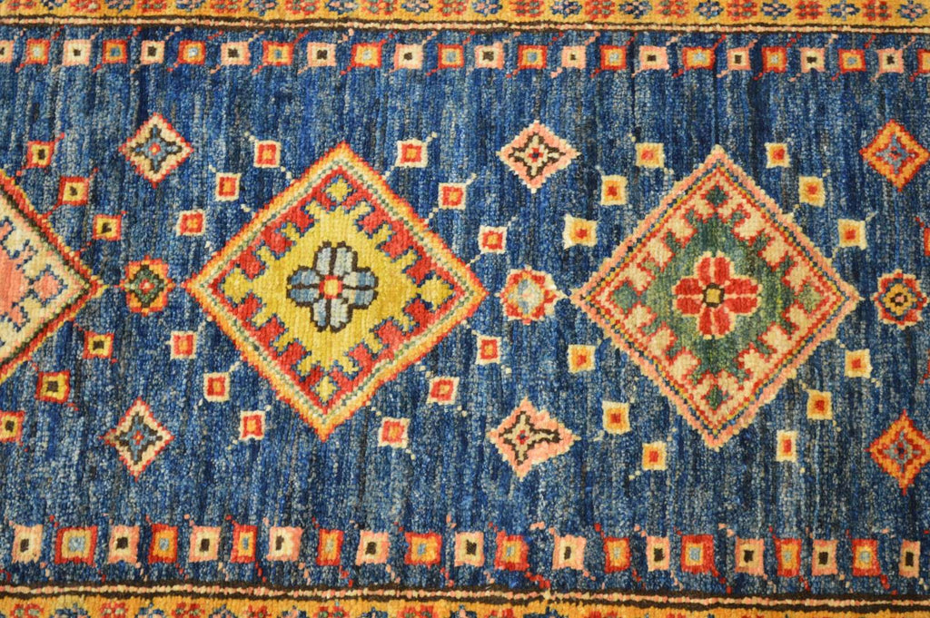 2' 8" x 12' 3" Pakistan Kazak Runner image 11
