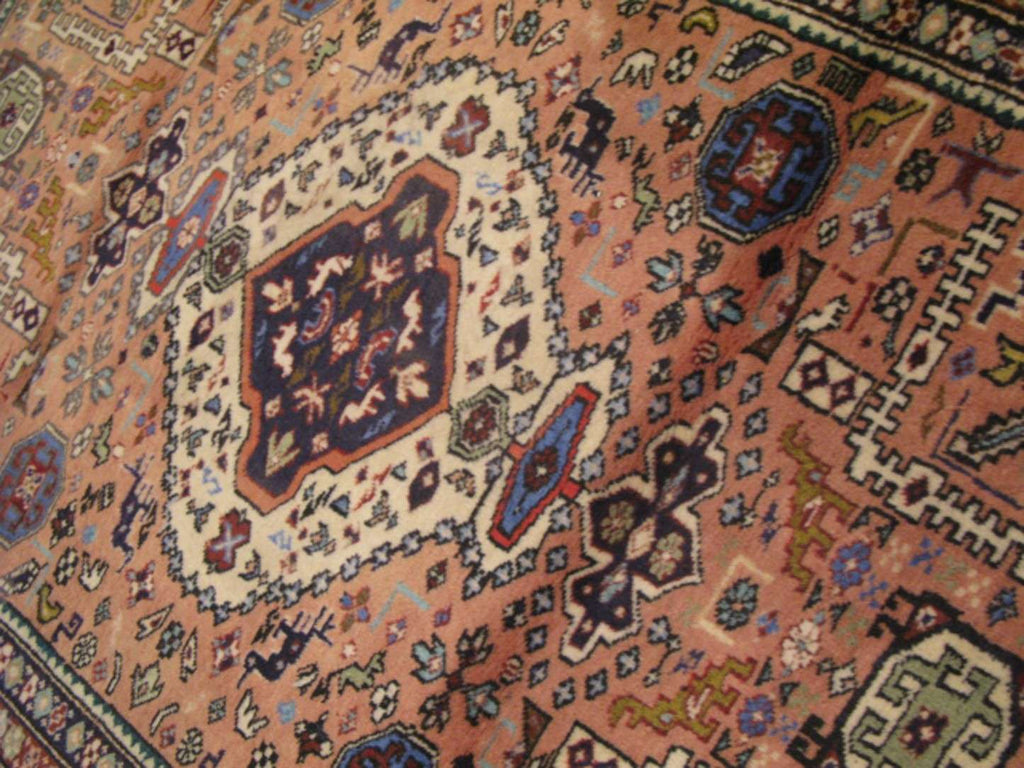 3' 6" x 3' 7" Persian Ardabil Square Rug image 2