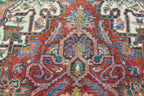 7' 7" x 11' 3" Persian Heriz Rug image 3