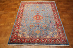 3' 5" x 5' 2" Vintage Sarouk Rug image 4