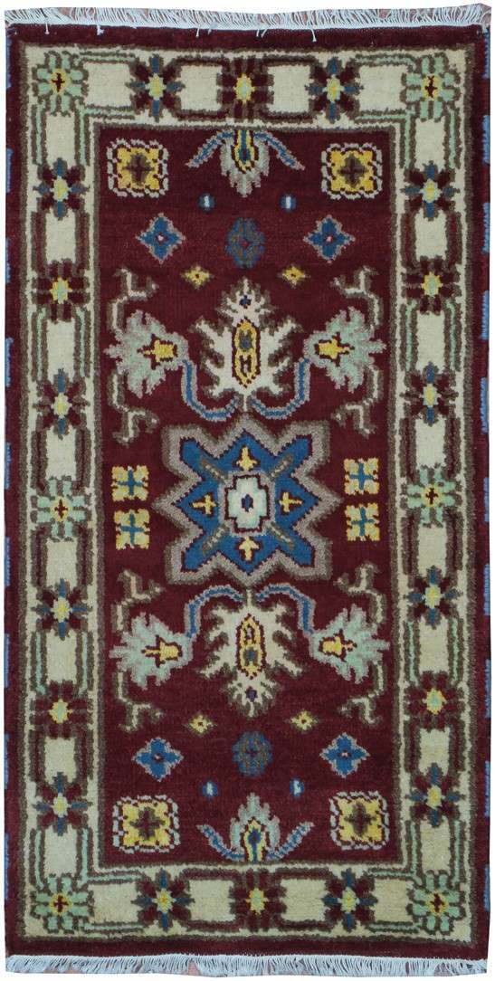 2' 0" x 4' 0" India Kazak Rug image 0