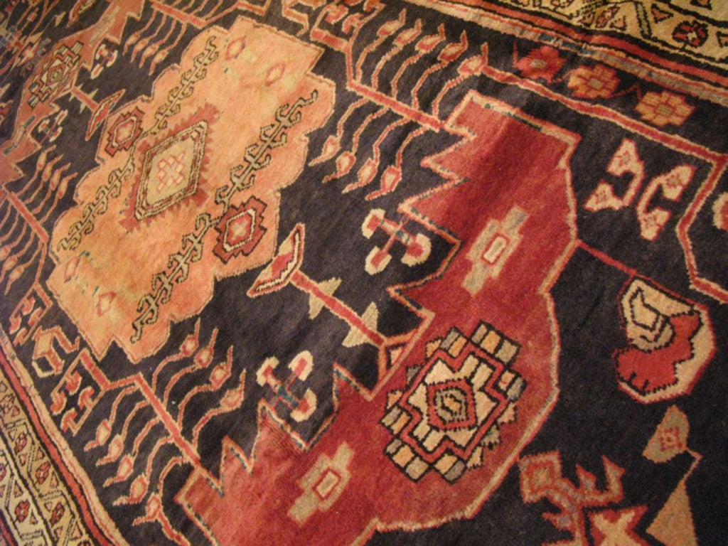 4' 3" x 9' 9" Vintage Meshkin Runner image 6