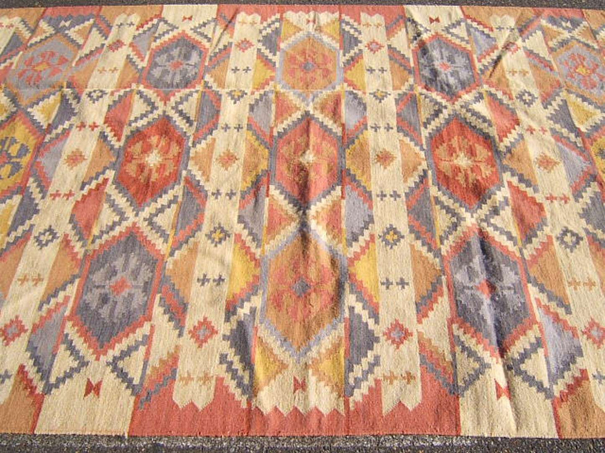 6' 0" x 14' 4" India Kilim Rug image 2