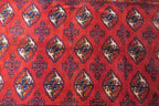4' 9" x 5' 6" Persian Turkeman Rug image 11