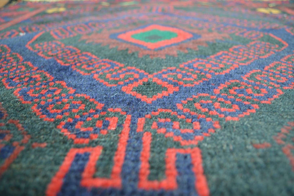 2' 9" x 4' 3" Afghanistan Belouch Rug image 6