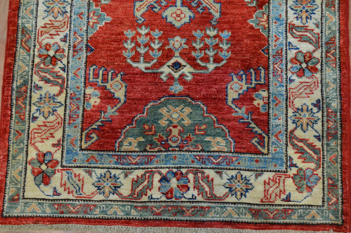 2' 9" x 8' 10" Pakistan Kazak Runner image 6