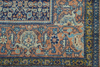 4' 4" x 6' 2" Vintage Tabriz Rug image 4