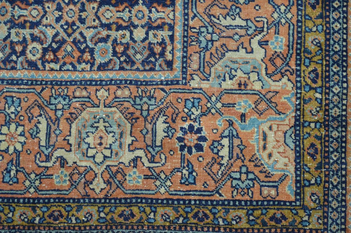 4' 4" x 6' 2" Persian Tabriz Rug image 4