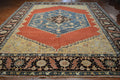 10' 1" x 13' 8" Pakistan Serapi Rug image 1
