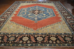 10' 1" x 13' 8" Pakistan Serapi Rug image 1