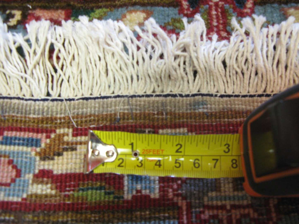 1' 9" x 1' 9" Persian Kerman Square Rug image 12