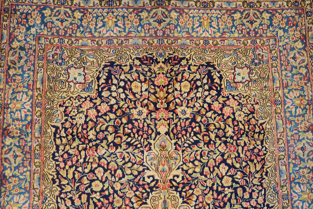 6' 3" x 9' 5" Persian Kerman Rug image 5