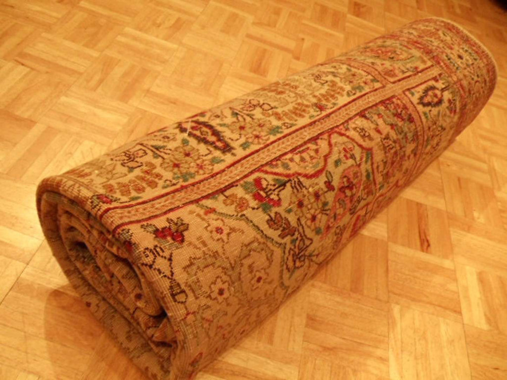 7' 1" x 10' 5" Persian Tabriz Rug image 11