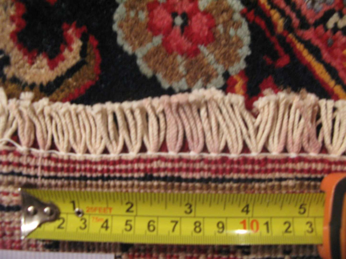 9' 5" x 12' 7" Persian Mashhad Rug image 12