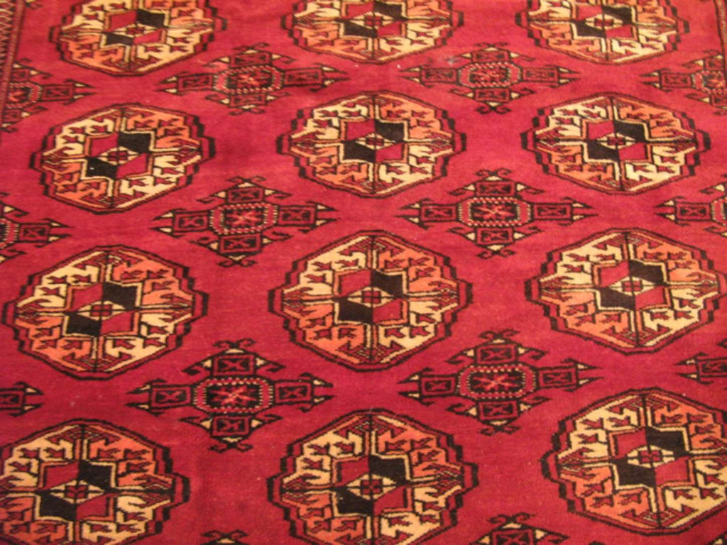 5' 1" x 7' 3" Persian Turkmen Rug image 6