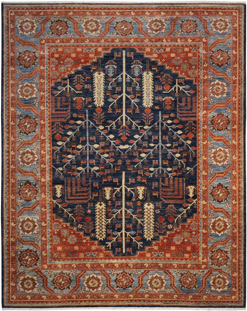 8' 2" x 10' 1" Pakistan Serapi Rug image 0