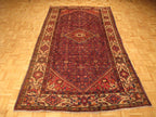 5' 2" x 10' 8" Vintage Hosseinabad Rug image 1